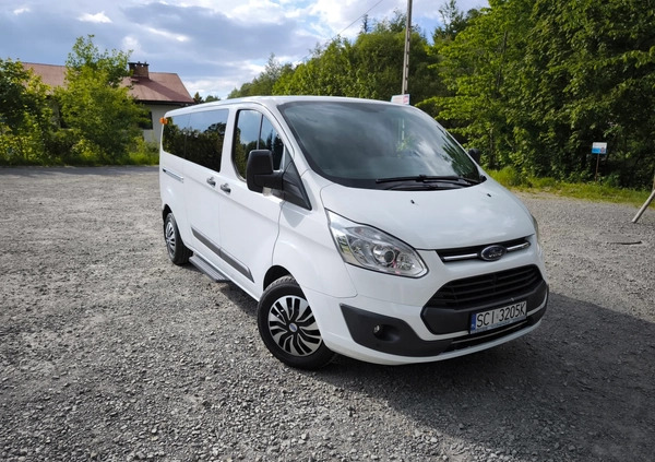 Ford Transit Custom cena 89000 przebieg: 210000, rok produkcji 2017 z Wisła małe 781